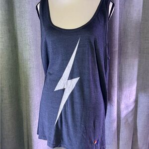 Aviator Nation Lightning Bolt XL Tank CA 🏄‍♂️ Surf Gear